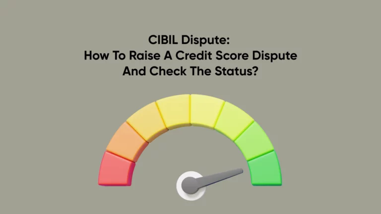 CIBIL Dispute